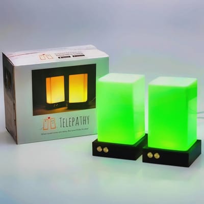 Telepathie Vriendschapslamp - Set van 2 met RGB-kleuren voor Verbindende Communicatie