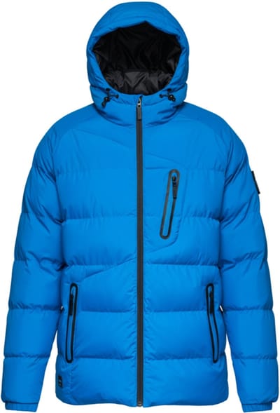 OMBRE Jas - Rits - Effen Blauw S
