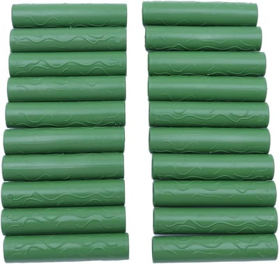 SnelShoppen - Pack van 20 Tuinpalen, Plantondersteuningsstangen, 11mm Buiskoppelingen voor Tomaten, Klimplanten en Kasfilm Steunen
