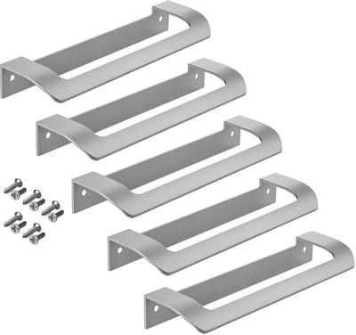 5 x Meubelgreep LYS Boorgatafstand 160 mm Chroom mat Design handgreep van SOTECH