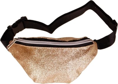 Heuptas voor kinderen glitters goud