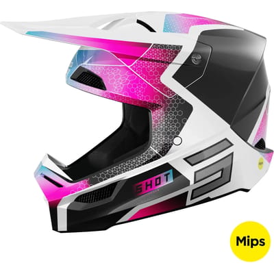 Vizier voor motorcrosshelm Shot Race Gear Race Phaser