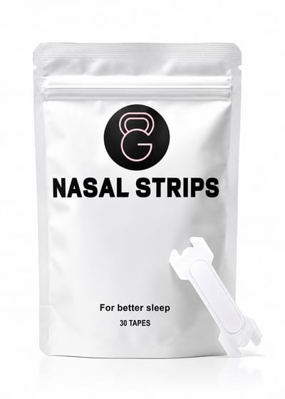 GlowUp Neusstrips - Transparant - 30 Stuks - Anti Snurk - Neuspleisters Betere Ademhaling - Hyrox neusstrips - Slapen & Sporten