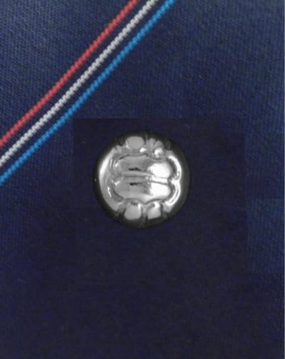 Hetty'S - Revers of dasspeld met voetbal - 925 zilver - maat 18 X 18 mm