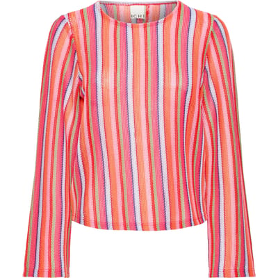 Dames-T-shirt met lange mouwen Ichi Libella
