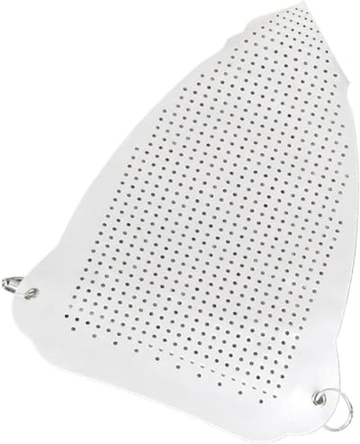 Strijkijzer Schoenovertrek - Zoolplaat Beschermer - Kleding Beschermen - Elastische Aanpassing - 005 cm - Zilver
