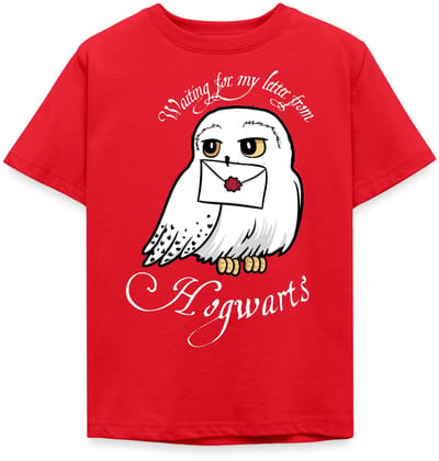 Harry Potter Hedwig Met Brief Waiting For My Letter T-Shirt Kinderen
