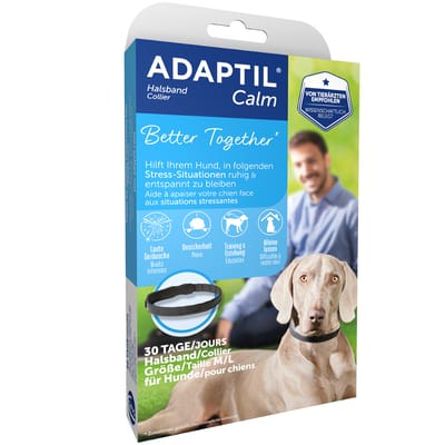 Tot 50 kg - Adaptil Kalmeringshalsband voor grote honden