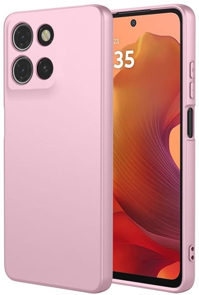 Coverup Hoesje - Geschikt voor Motorola Moto G15 / G17 (Power) Hoesje - Coverup Colour TPU Back Cover - Roze