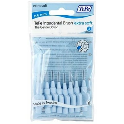 TePe Extra zacht Lichtblauw - 8 st - Rager
