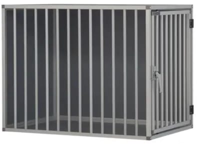 Hondenbench Extreme - Hondenhok - Kennel voor Hond - Stevige kwaliteit Aluminium - Model DK - Maat S - Deur Rechtsdraaiend - 76 x 52 x 61 cm