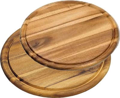 Kesper Broodplank/snijplank - 2x stuks - Acacia hout - 25 en 30 cm