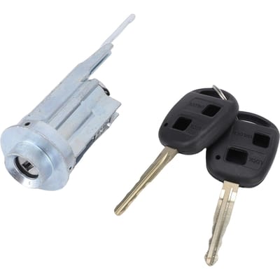 Commutateur de cylindre de serrure de contact avec 2 clés 89703 33070 Remplacement pour Avalon FJ Cruiser Solara white