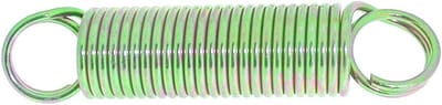 Schuimrubberen veerspanning - Koppeling veer - Onderhoud grasmaaier - Specifieke maatvoering - 89 mm lengte - Zwart