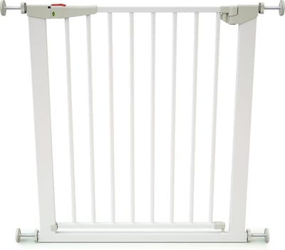 WEBABY Baby veiligheidshek in staal Wit 72,5 en 79,5 cm MOBI