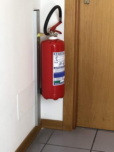 Brandblusser Houder - Muurbeugel Blusser - Veilige Opslag - Geschikt Gipsplaat - 7x74cm