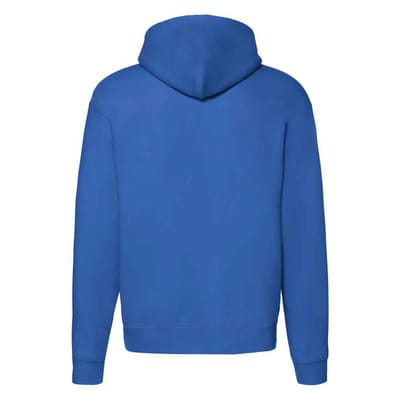 Fruit of the Loom Unisex Adult Premium Full Zip Hoodie (Koningsblauw)