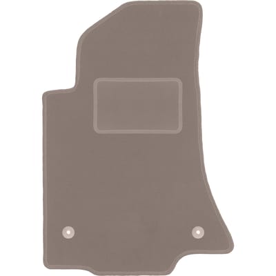 Beige bestuurdersmat voor: Opel Omega B sedan, stationwagen (1994-2003)