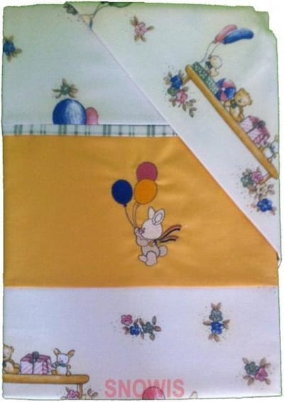 Wieglaken Konijn - merk Anel - 80x120cm - Baby