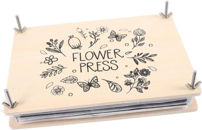 Bloemenpers Set - Plantenbladpers - Knutselen met Bloemen - Stevig Meerlaags Ontwerp - 30x21x0.5 cm - Zoals Getoond