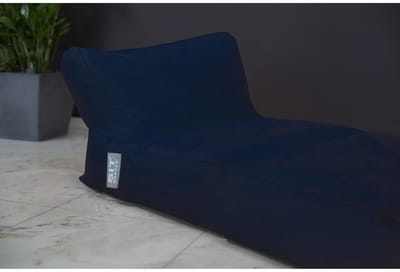 Sit On It Zitzakbed - Loungebed - Buitenbed - Marineblauw - Weerbestendig - Lichtgewicht - Comfortabel
