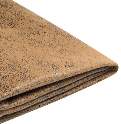 FITOU - Bekleding bed - Bruin - 140 x 200 cm - Kunstleer