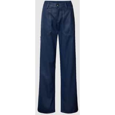 Loose fit jeans met siernaden, model 'Judee'