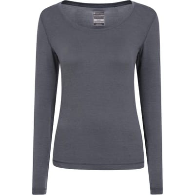 Mountain Warehouse Dames/Dames Keep The Heat Thermo Top (Donkergrijs)