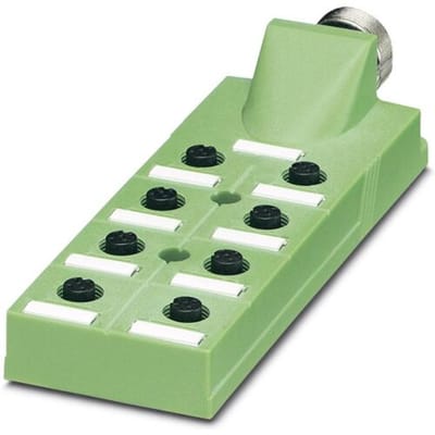 Phoenix Contact SACB-6/12-L-M23 180 1692705 Passieve sensor/actorbox M12-verdeler met kunststof schroefdraad 1 stuk(s) Piece
