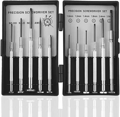 11-in-1 Mini Schroevendraaierset voor Precisiewerk – Ideaal voor Kluswerk en Reparaties