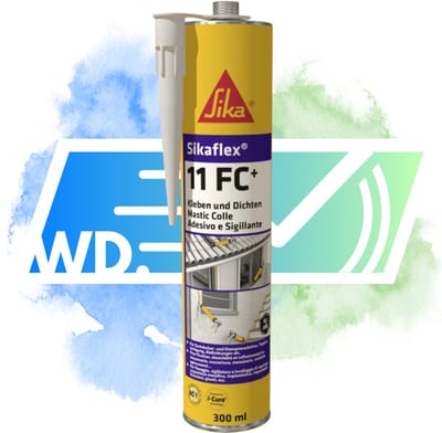 Sikaflex 11FC 300ml - Zwart
