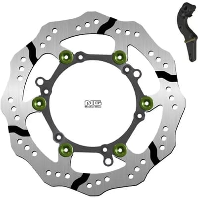 Set van ventilated drijvende motorremschijven NG Brake Disc 1254XBHK16