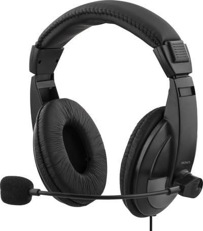 Deltaco HL-57 Stereo Headset met Microfoon - USB - PC/Mac