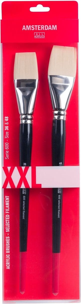 Penselen set XXL serie 600 nrs 36-48 FSC acrylverf