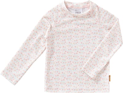 Fresk Zwemshirt 62 - Sneldrogende Zwemkleding voor Kinderen - UPF 50 - Zwemshirt voor Meisjes - Zwempak met Lange Mouwen - Roze - Garden Flowers