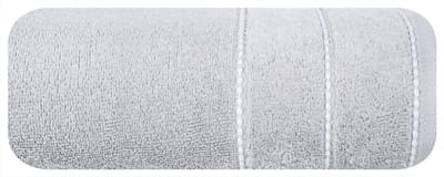 Mari Frotte Handdoek 70x140cm - 100% Katoen, 500g/m², Zilver