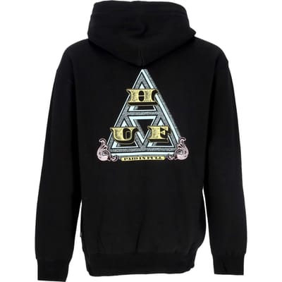 Betalende Po-hoodie voor heren, zwart