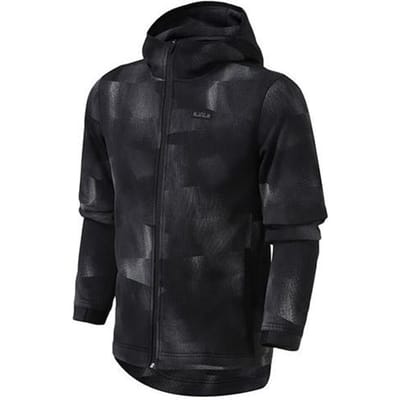 Nike LeBron James Camouflage Basketball Hooded Jacket Heren Jassen Zwart AV5897-010 M black