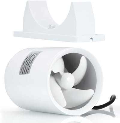 Buisventilator 100 mm met instelbare snelheid voor veelzijdig gebruik in badkamer, toilet, keuken, kas, tent en garage