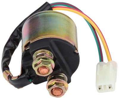 Starter relais solenoïde voor motorfiets - vervangend onderdeel voor 1988-2000, startproblemen oplossen, betrouwbare werking