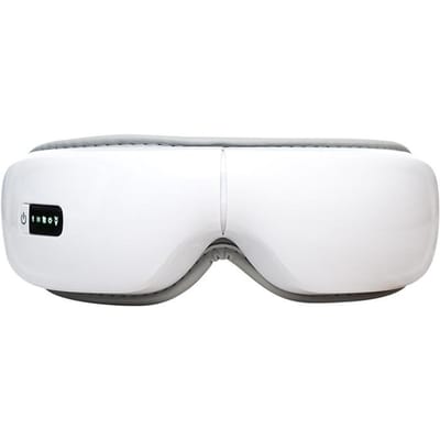 Slimme Oogmassageapparaat Warm Kompres Oogbeschermingsapparaat Bluetooth Oogmassageapparaat Airbag Luchtdruk Oogbeschermingsapparaat Massage white