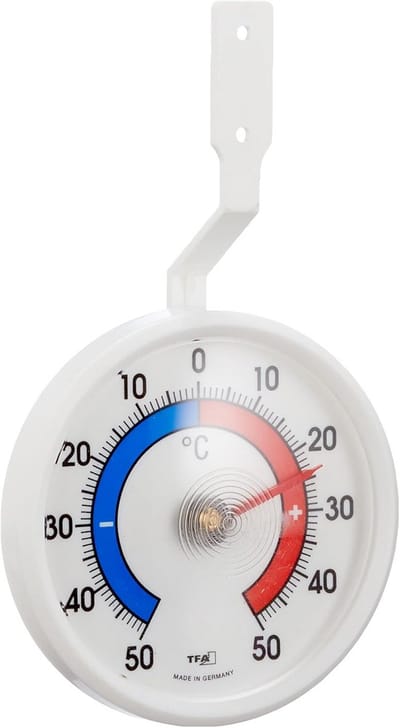 Klassieke Buiten Raamthermometer met Schroefbevestiging