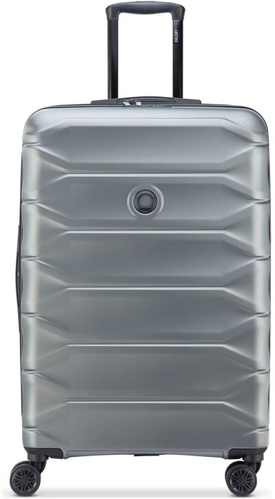 Delsey Paris Meteor 4 wielen Trolley L 78 cm met uitbreidingsplooi - Harde bagage - TSA slot - graphite