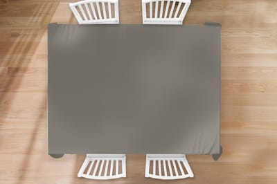 Tafelkleed - Tafellaken - 260x180 cm - Grijs - Kleuren - Effen - Binnen en Buiten