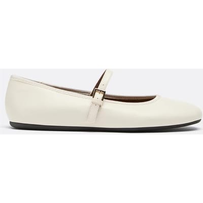 Stradivarius Basis Mary Jane ballerina's  ECRU 35