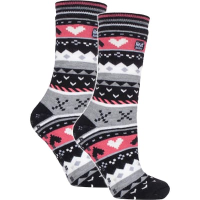 2 paar Soul Warming-sokken voor dames met handvatten