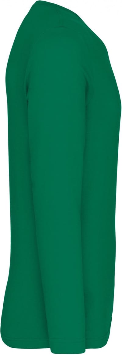 Kariban T-shirt V-hals lange mouwen K358 - Kelly Green - 3XL