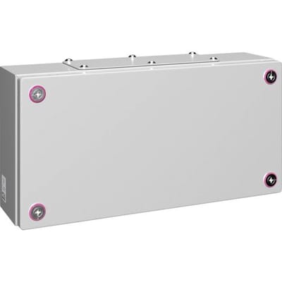 Rittal KX 1532.000 Installatiebehuizing, Wandbehuizing 400 x 200 x 120 Plaatstaal Lichtgrijs 1 stuk(s)