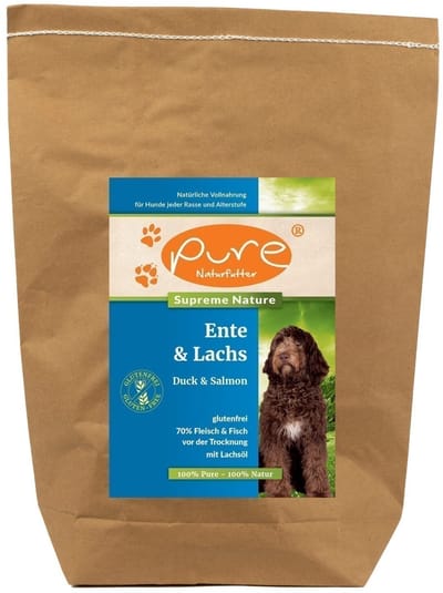 Chomi pure - Eend en zalm voor volwassen honden - 12 kg