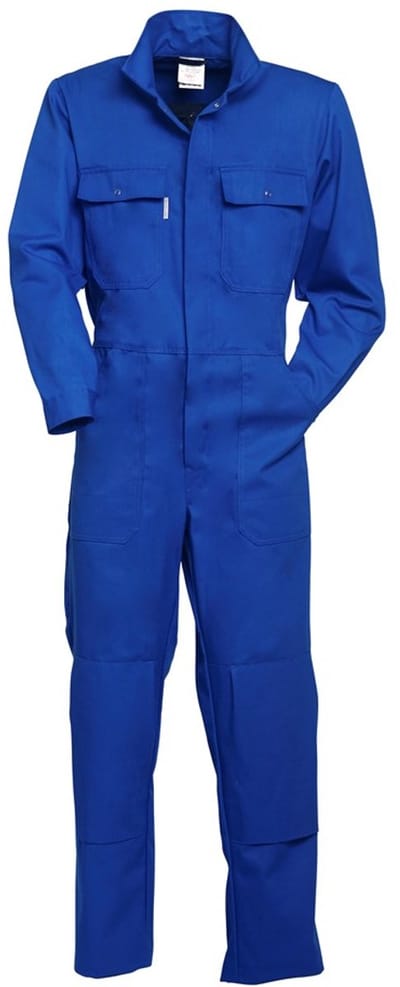 HAVEP Overall drukknoop kniezakken Basic 2412 - Korenblauw - 52